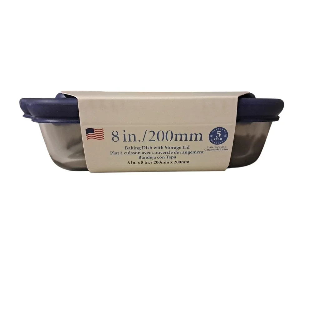 Anchor Hocking Encore 8in X 8in Baking Dish With Lid